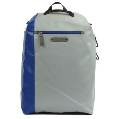 Laptop backpack Lenis 7.1 grey-blue