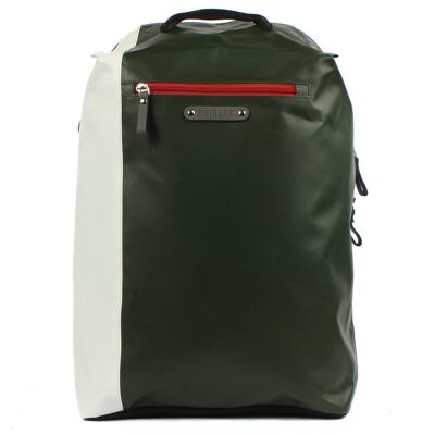 Laptop backpack Lenis 7.1 junglegreen-white