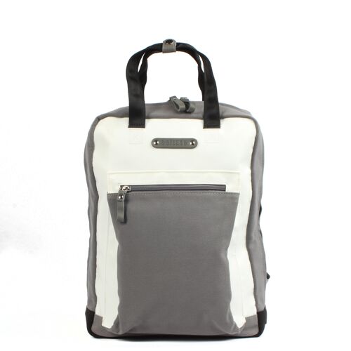 Shopper-Rucksack Neldem 7.2 grey-white