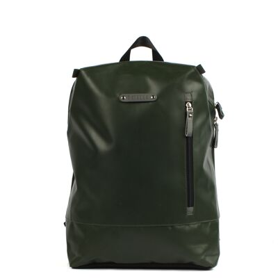 City backpack Novis 7.1 junglegreen-white