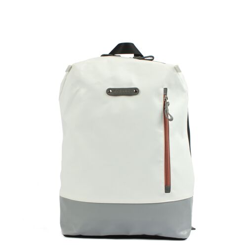 Stadtrucksack Novis 7.1 white-grey-salmon