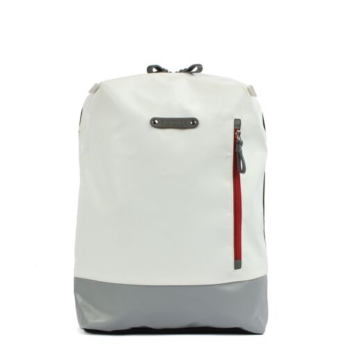 Stadtrucksack Novis 7.1 white-grey-blue