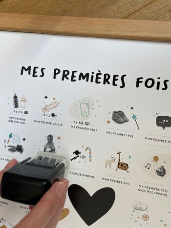 Affiche MES PREMIERES FOIS Made in BOURGOGNE version Douce 4