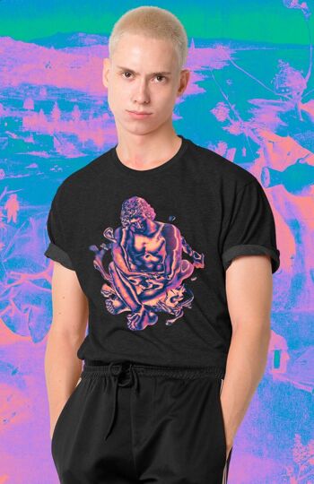 GENDERFLUID - Graphic Tee, Gay Top, T-shirt LGBTQ, Queer Fashion, Vaporwave Clothing, Mens TShirt, Oeuvre originale, Chemise surréaliste 2