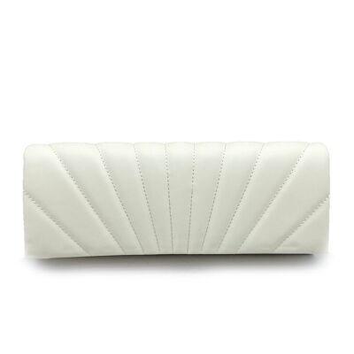 Emma Margaret Quilted Clutch Evening Bag