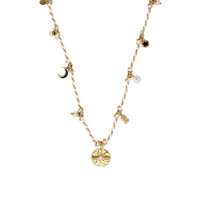 Golden EVA necklace