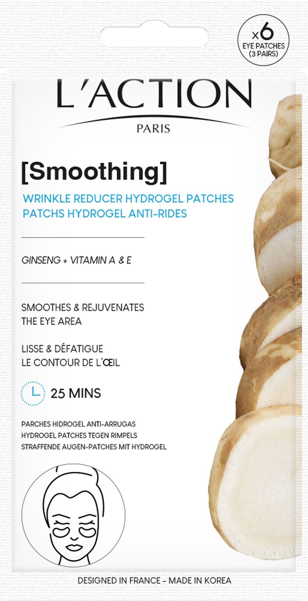 Wrinkle Reducer Gel Patches / Patchs Hydrogel Anti-Rides