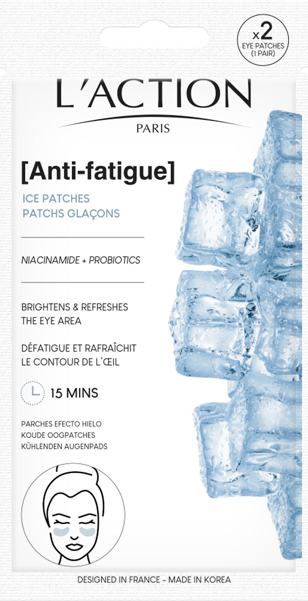 Ice Eye Patches / Patchs Yeux Glaçons
