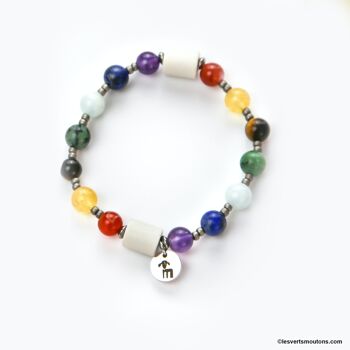 Bracelet énergétique "7 Chakras" 2