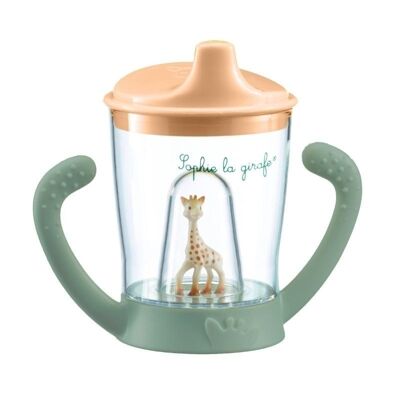 Anti-leak cup Sophie la girafe