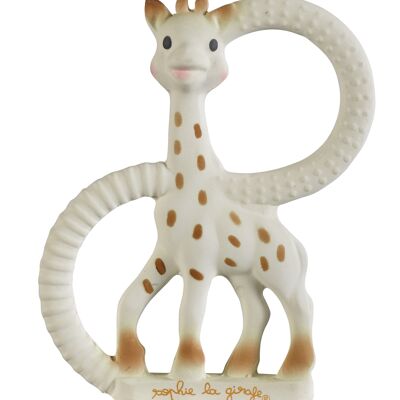 SO'PURE Anneau de dentition Sophie la girafe (caoutchouc naturel) VerXon soft