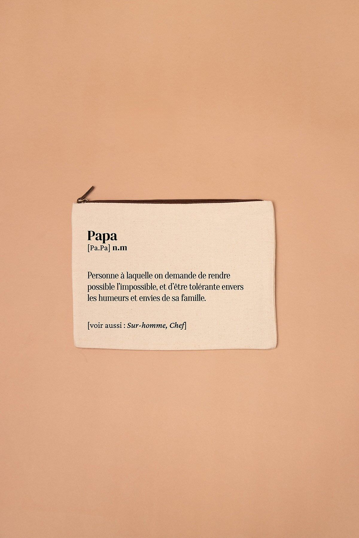 Trousse définition Papa 25x18cm