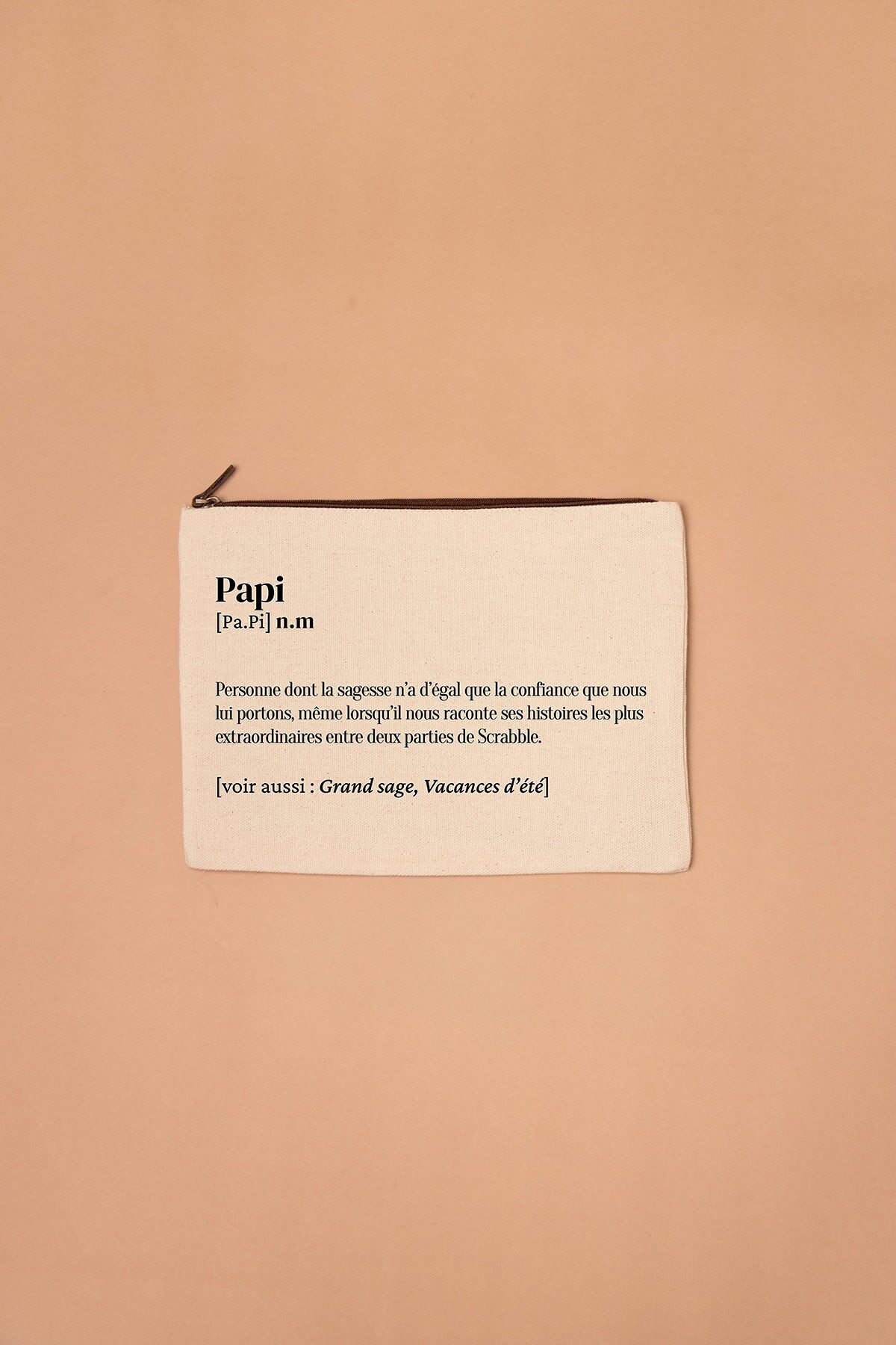 Trousse définition Papi 25x18cm
