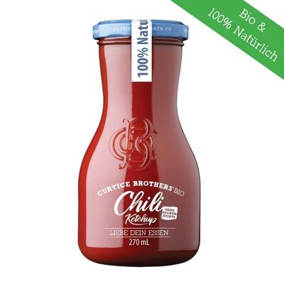 Ketchup de Chili Ecológico sin azúcares añadidos