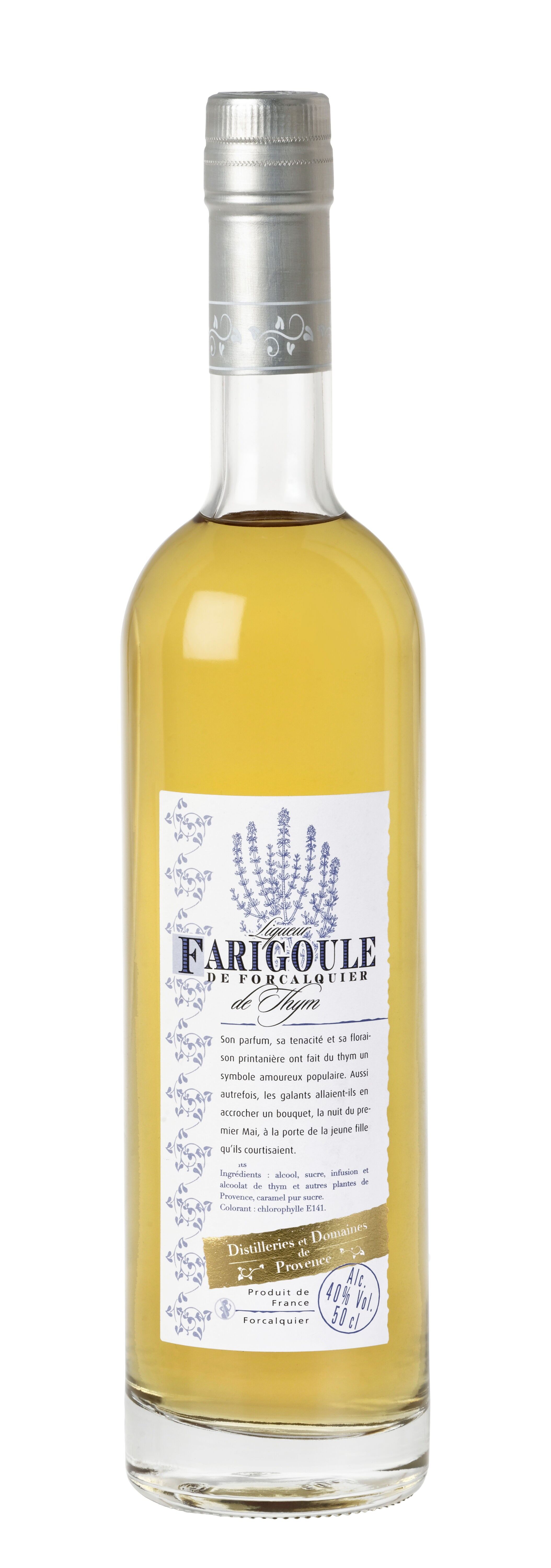 Farigoule de Forcalquier, thyme liqueur