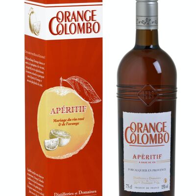 Orange Colombo, Aperitif auf Weinbasis