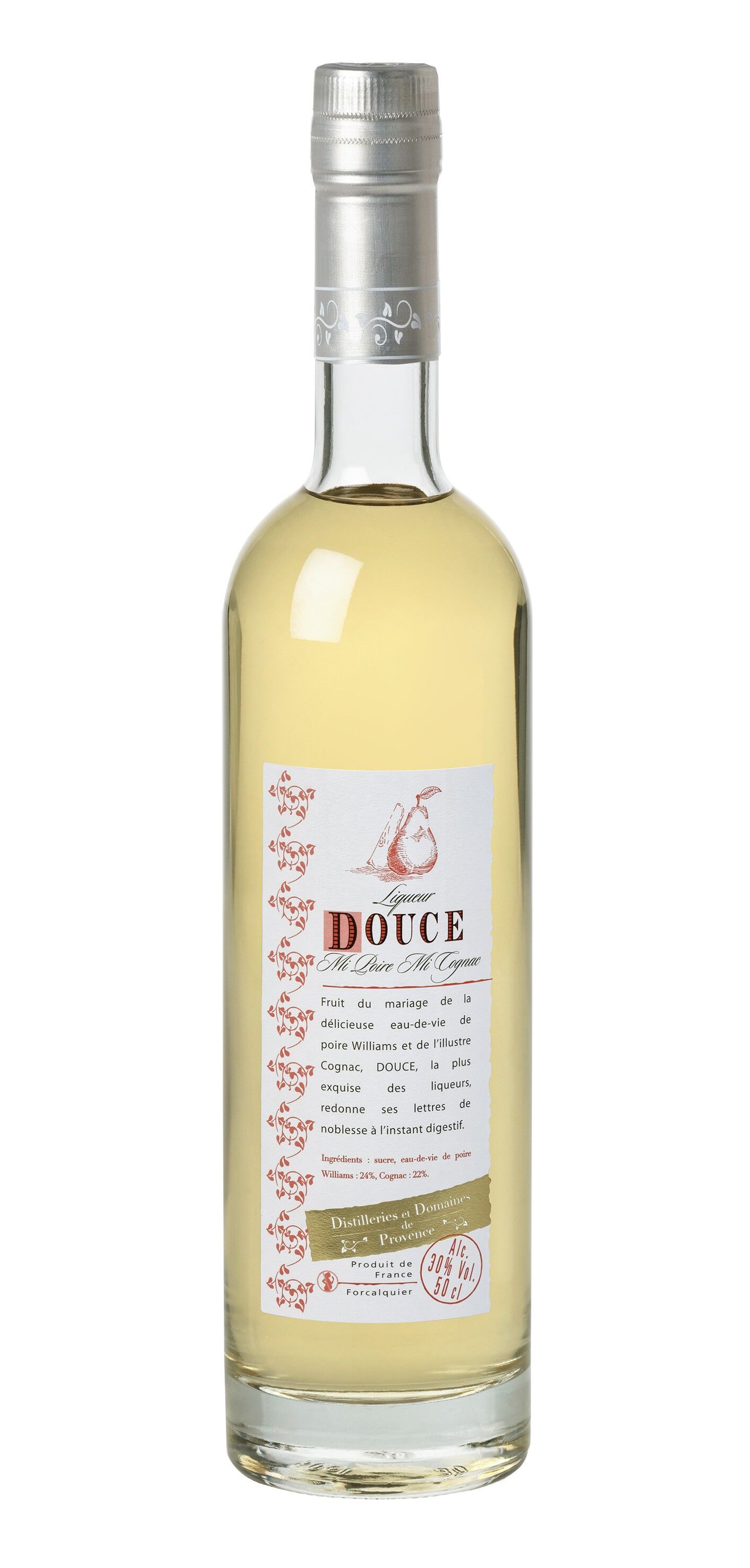 Liquore dolce metà pera e metà Cognac