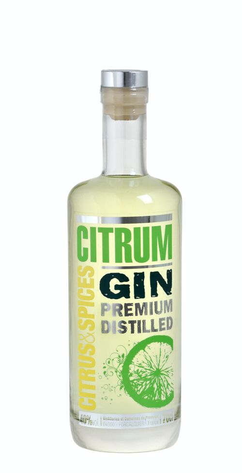 Gin Citrum, Gin au citron vert