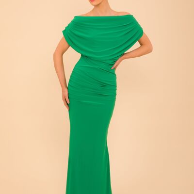 PLATINUM Jersey Gown - Green