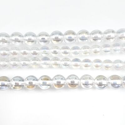 Row quartz aura angel 6 mm