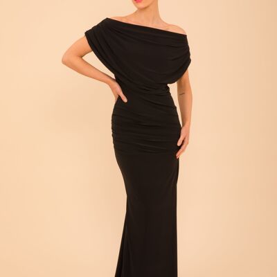 PLATINUM Jersey Gown - Black