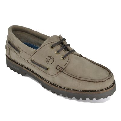 Men’s Boat Shoes Seajure Mosteiros Taupe Nubuck Leather