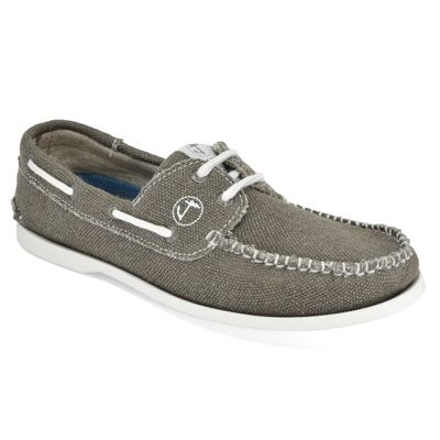 Men’s Boat Shoes Hemp & Vegan Seajure Scopello Brown