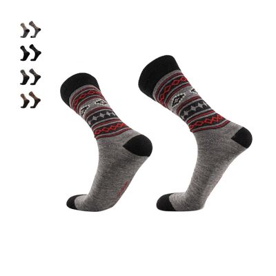 Inka I City Socks I Alpaca, Bamboo & Merino for Men & Women - Gray | ANDINA OUTDOORS