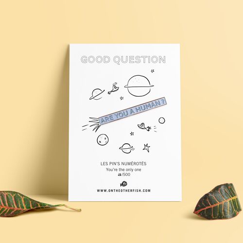 Pin's - Good question - Are you a human ?