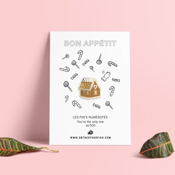 Pin's - Bon appétit - Maison en pain d'épices 1