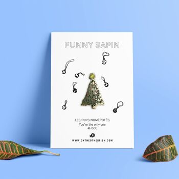 Pin's - Funny Sapin 1