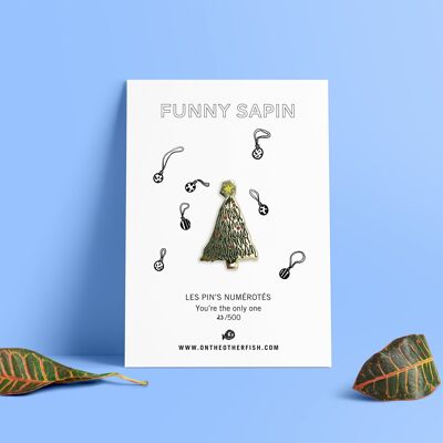 Pin's - Funny Sapin