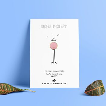 Pin's - Bon point - Smiley 4
