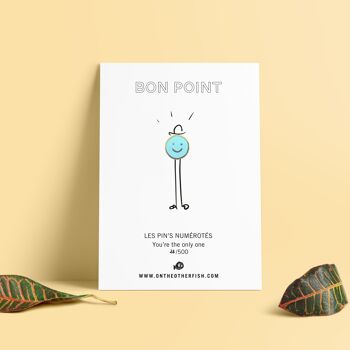 Pin's - Bon point - Smiley 8