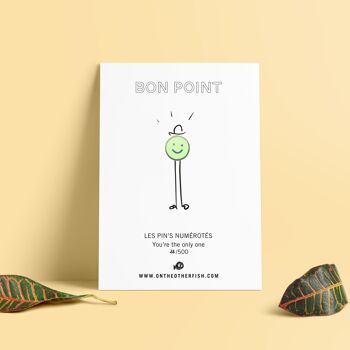 Pin's - Bon point - Smiley 14