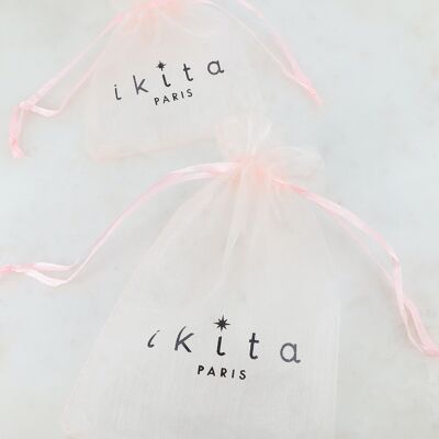 Set of 20 organza pouches - Pink