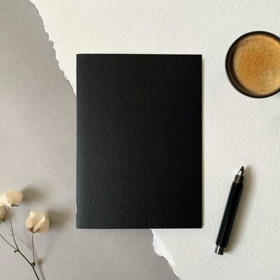 Charcoal Embossed Notepads | Stationery | A5 Notebooks | Journals