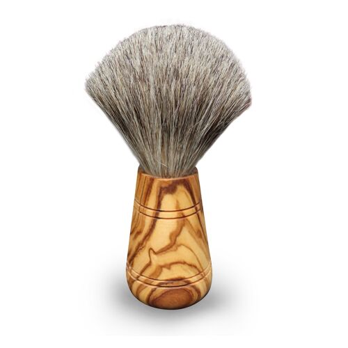 Handmade badger hair shaving brush