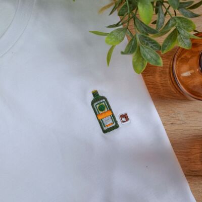 Jager embroidered t-shirt