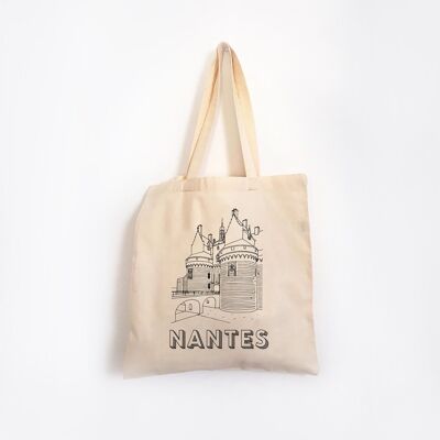 Castle of the Dukes of Brittany Nantes - Cotton Tote Bag