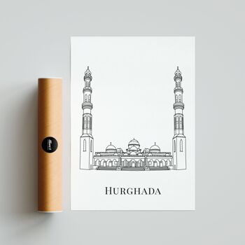 Affiche Hurghada - Papier A4 / A3 / 40x60cm 4