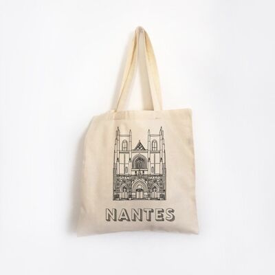 Nantes Cathedral - Cotton Tote Bag