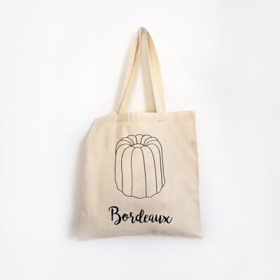 Bordeaux Cannelé - Tote Bag en coton