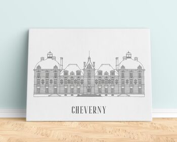 Affiche Cheverny - Papier A4 / A3 / 40X60 3
