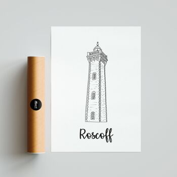 Affiche Roscoff - Papier A4 / A3 / 40x60 3