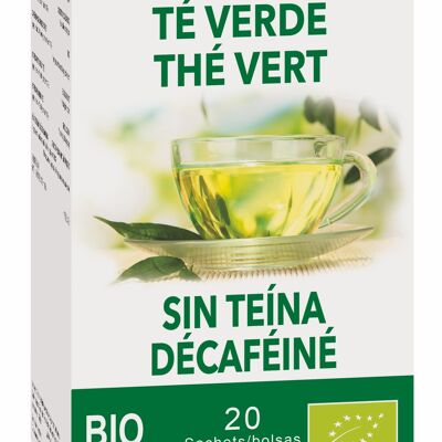 Tè verde decaffeinato