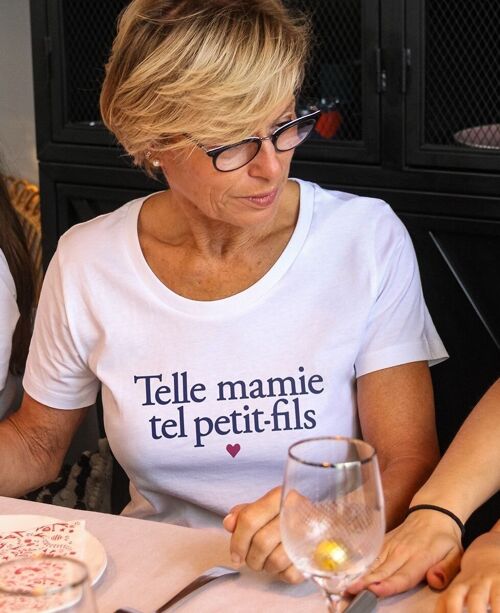 T-shirt femme Telle mamie tel petit fils