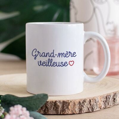 Mug céramique Grand-mère veilleuse