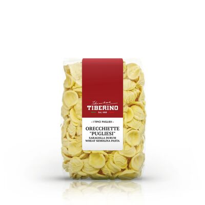 Orecchiette pugliesi di semola di grano duro pregiato 100% italien - 500g