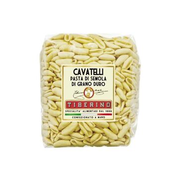 Cavatelli pugliesi di semola di grano duro pregiato 100% italien - 500g 1